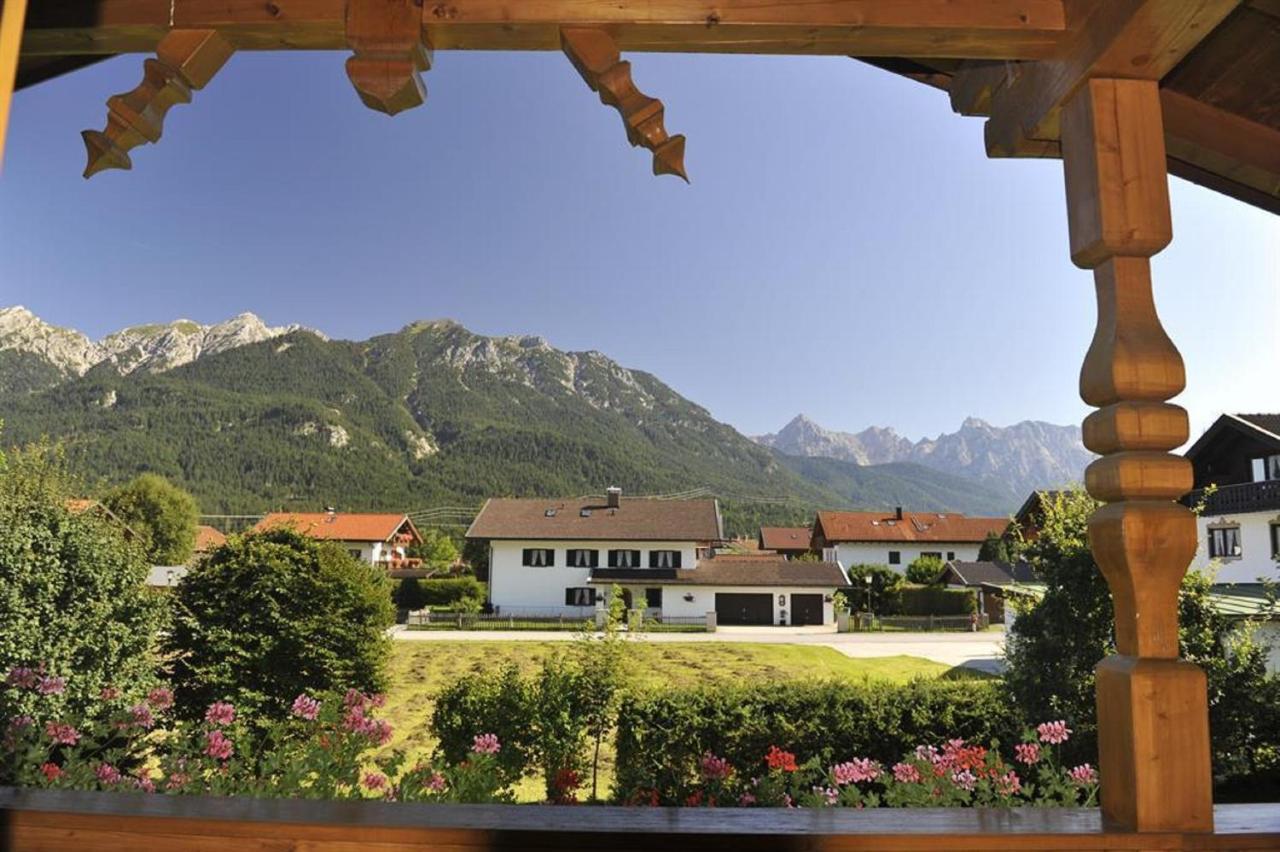 Ferienwohnung Alpenwelt Wallgau Esterno foto